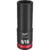 Milwaukee 49-66-6163 SHOCKWAVE™ Impact Duty 3/8" Drive 22MM Deep 6 Point Socket