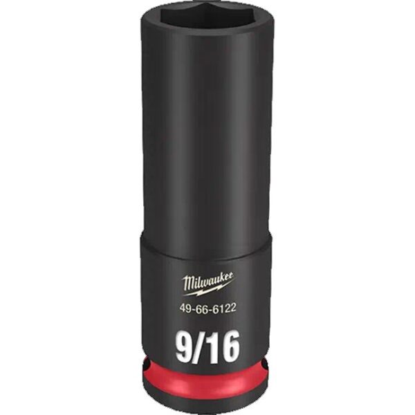 Milwaukee 49-66-6163 SHOCKWAVE™ Impact Duty 3/8" Drive 22MM Deep 6 Point Socket
