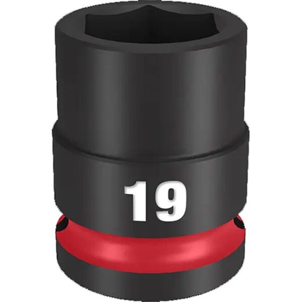 Milwaukee 49-66-6251 SHOCKWAVE™ Impact Duty 1/2" Drive 19MM Standard 6 Point Socket