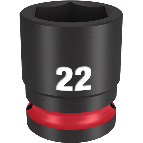 Milwaukee 49-66-6254 SHOCKWAVE™ Impact Duty 1/2" Drive 22MM Standard 6 Point Socket