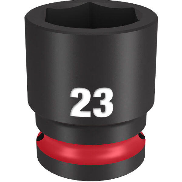 Milwaukee 49-66-6255 SHOCKWAVE™ Impact Duty 1/2" Drive 23MM Standard 6 Point Socket