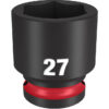 Milwaukee 49-66-6259 SHOCKWAVE™ Impact Duty 1/2" Drive 27MM Standard 6 Point Socket