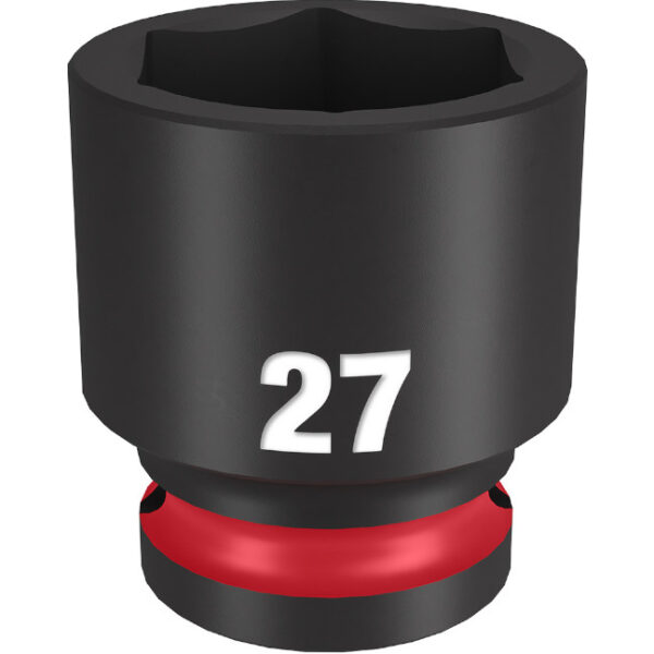 Milwaukee 49-66-6259 SHOCKWAVE™ Impact Duty 1/2" Drive 27MM Standard 6 Point Socket