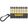 DeWalt DWA2PH2IRCARC #2 Phillips Drive x 2" Impact Ready Bits 10-Piece
