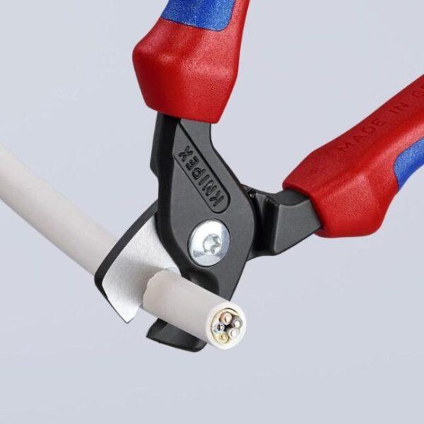 Knipex 9512160 6-1/4" (160mm) Cable Shears with StepCut Edge