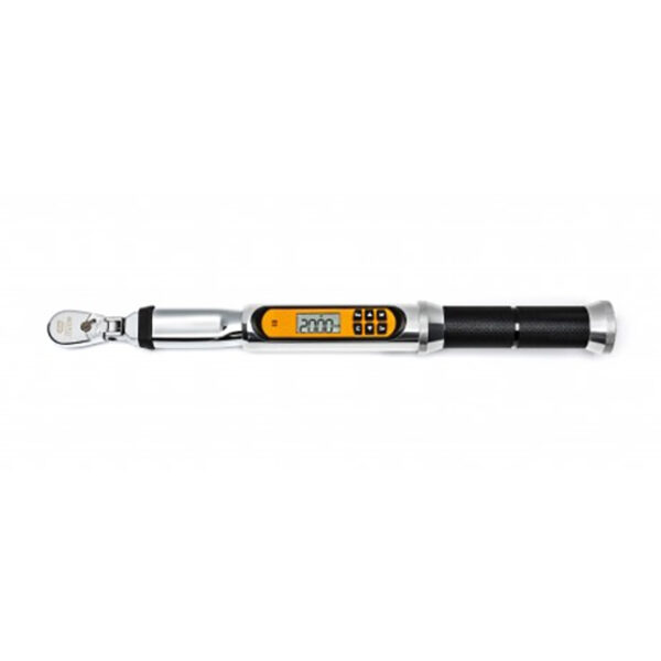 GearWrench 85194 1/4" 120XP Flex Head Electronic Torque Wrench with Angle - 2 to 20 ft-lbs