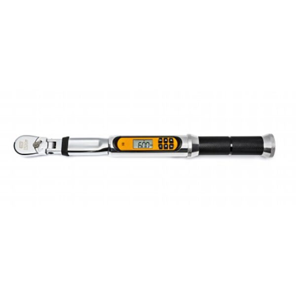 GearWrench 85195 3/8" 120XP Flex Head Electronic Torque Wrench with Angle - 10 to 100 ft-lbs
