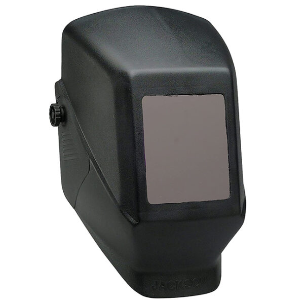 Jackson 14975 HSL-100 Passive Welding Helmet Black Jackson 14975 W10 HSL-100 Passive Welding Helmet Black - Fixed Shade 4.5" X 5.25"