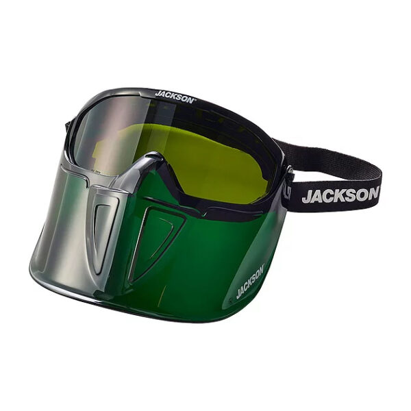 Jackson 21002 GPL550 Premium Safety Goggles with Detachable Face Shield-Green