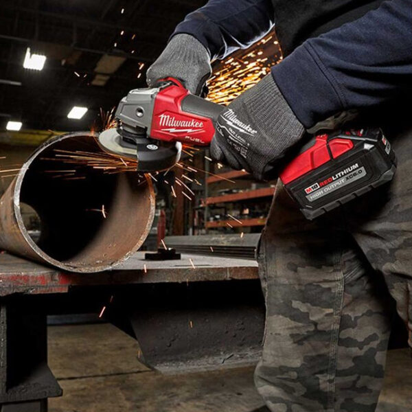 Milwaukee 2880-20 M18 FUEL 4-1/2" / 5" Grinder - Paddle Switch, No-Lock - Tool Only