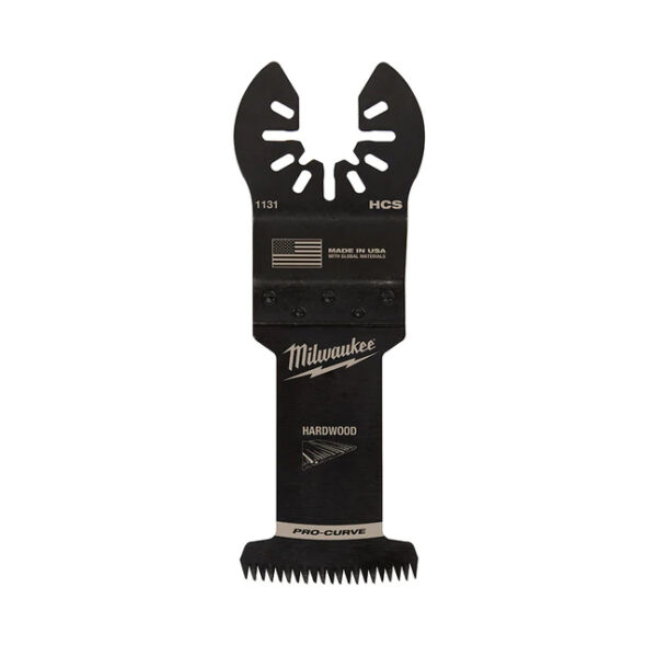 Milwaukee 49-25-1131 1-3/8" Open-Lok HCS Japanese Tooth Pro-Curve Blade for Hardwood 1pk