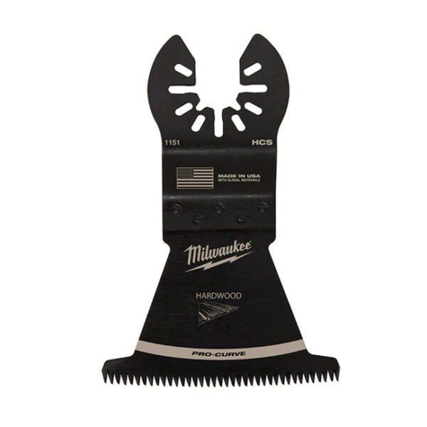 Milwaukee 49-25-1151 2-1/2" Open-Lok HCS Japanese Tooth Pro-Curve Blade for Hardwood 1pk