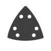 Milwaukee 49-25-2060 3-1/2" 60 Grit Triangle Sandpaper 6pk