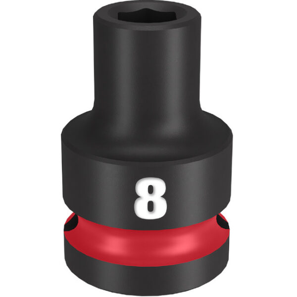 Milwaukee 49-66-6240 SHOCKWAVE™ Impact Duty 1/2" Drive 8MM Standard 6 Point Socket