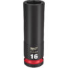 Milwaukee 49-66-6277 SHOCKWAVE™ Impact Duty 1/2" Drive 16MM Deep 6 Point Socket