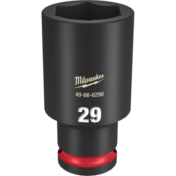 Milwaukee 49-66-6290 SHOCKWAVE Impact Duty 1/2" Drive 29MM Deep Metric 6-Point Socket