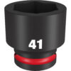 Milwaukee 49-66-6379 SHOCKWAVE Impact Duty 3/4" Drive 41MM Standard Metric 6-Point Socket Milwaukee 49-66-6379 SHOCKWAVE Impact Duty 3/4" Drive 41MM Standard Metric 6-Point Socket
