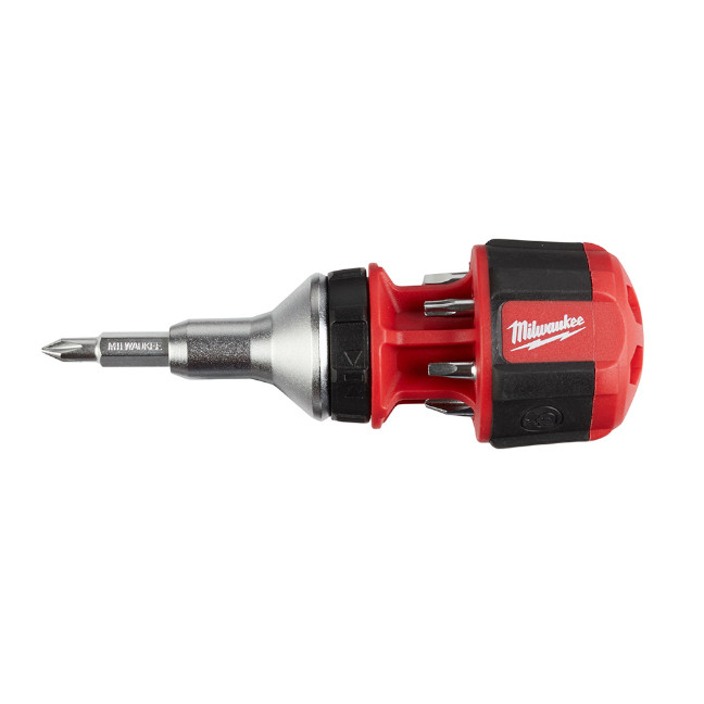 Milwaukee 48-22-2330 8-in-1 Compact Ratcheting Multi-Bit Driver