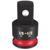 Milwaukee 49-66-6723 Milwaukee 49-66-6723 SHOCKWAVE Impact Duty 3/8"Drive to 1/2"Drive Adapter