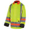 Pioneer 6040 V1190760 Quebec Winter Insulated Traffic Jacket Hi-Viz Yellow