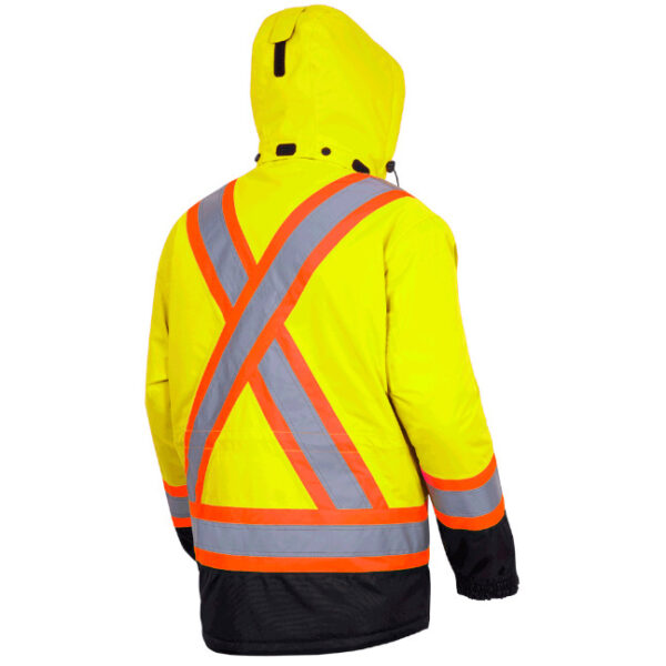 Pioneer Heated Insulated Hi-Viz Safety Jacket4 Pioneer Hi-Viz Heated Insulated Safety Jacket