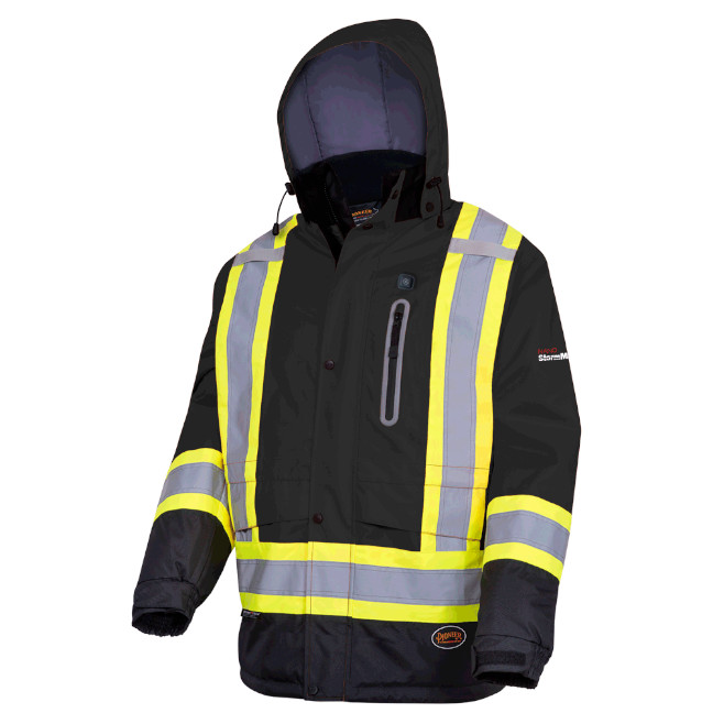 Hi-Vis Quilted Freezer Jacket | Pioneer 5015/5016/5017