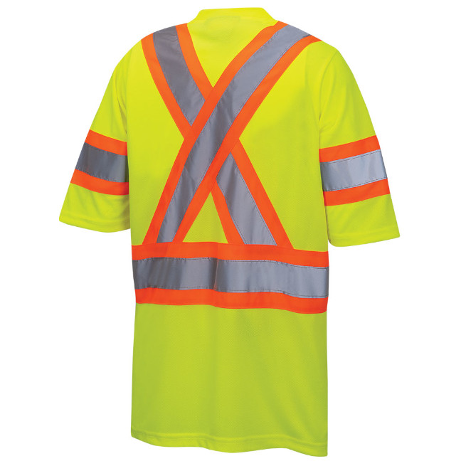 Pioneer Hi-Viz Birdseye Safety T-Shirt - BC Fasteners & Tools Ltd.