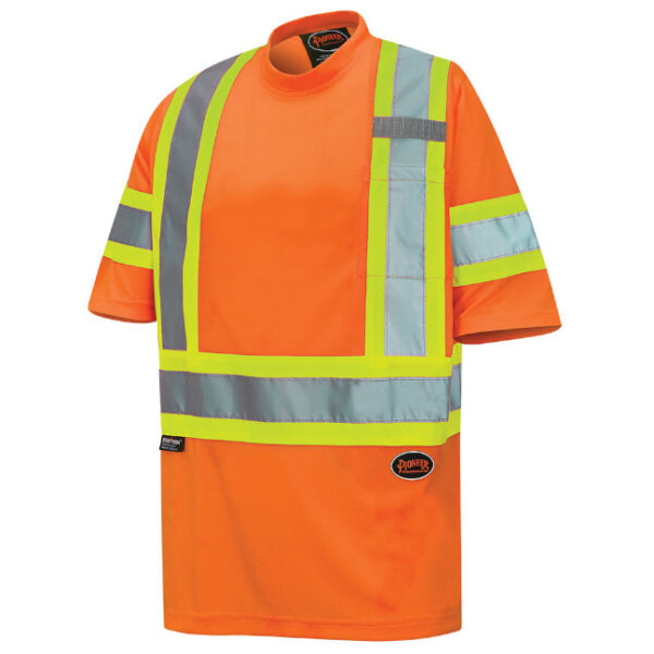 Pioneer Hi-Viz Birdseye Safety T-Shirt