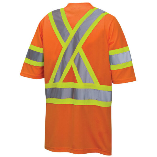 Pioneer Hi-Viz Birdseye Safety T-Shirt