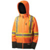 Pioneer Hi-Viz Softshell Waterproof Premium Safety Jacket