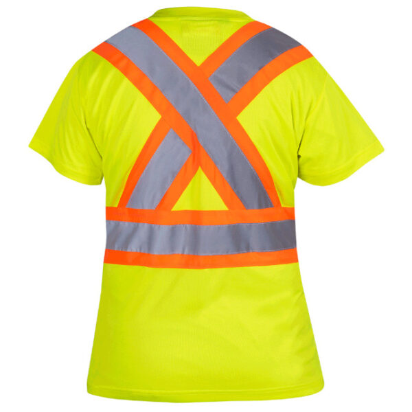 Pioneer Women's Hi-Viz Birdseye Safety T-Shirt