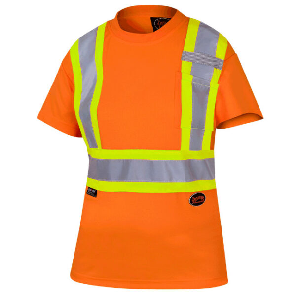 Pioneer Women's Hi-Viz Birdseye Safety T-Shirt
