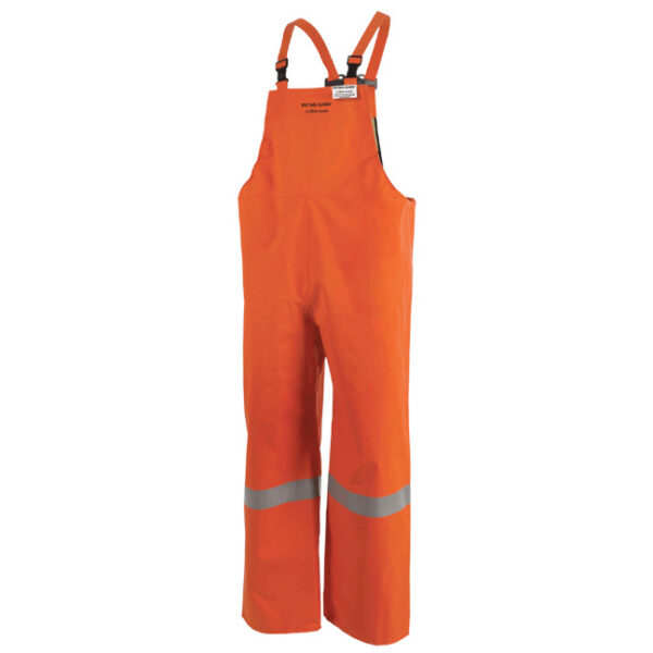 Ranpro P160 041A V2246750A PETRO-GARD FR/ARC Rated Hi-Viz Safety Bib Pants-Orange