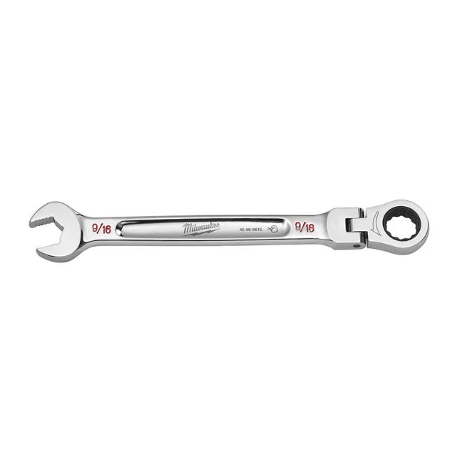 Milwaukee 45-96-9815 9/16" SAE Flex Head Ratcheting Combination Wrench