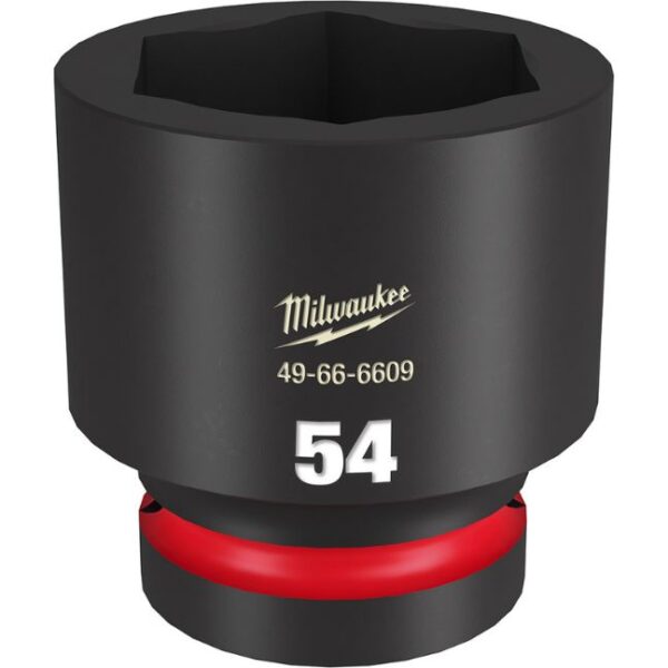 Milwaukee 49-66-6609 SHOCKWAVE Impact Duty 1" Drive 54MM Standard Metric 6-Point Socket Milwaukee 49-66-6609 SHOCKWAVE Impact Duty 1" Drive 54MM Standard Metric 6-Point Socket