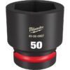 Milwaukee 49-66-6607 SHOCKWAVE Impact Duty 1" Drive 50MM Standard Metric 6-Point Socket Milwaukee 49-66-6607 SHOCKWAVE Impact Duty 1" Drive 50MM Standard Metric 6-Point Socket