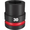 Milwaukee 49-66-6595 SHOCKWAVE Impact Duty 1" Drive 30MM Standard Metric 6-Point Socket Milwaukee 49-66-6595 SHOCKWAVE Impact Duty 1" Drive 30MM Standard Metric 6-Point Socket