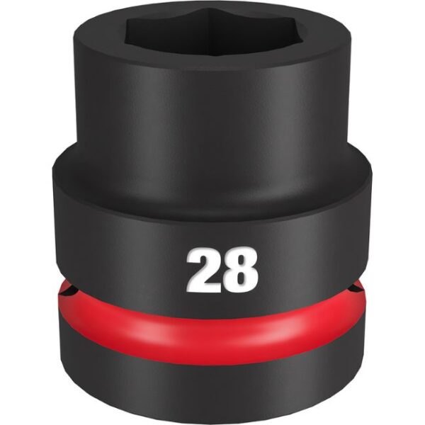 Milwaukee 49-66-6593 SHOCKWAVE Impact Duty 1" Drive 28MM Standard Metric 6-Point Socket Milwaukee 49-66-6593 SHOCKWAVE Impact Duty 1" Drive 28MM Standard Metric 6-Point Socket
