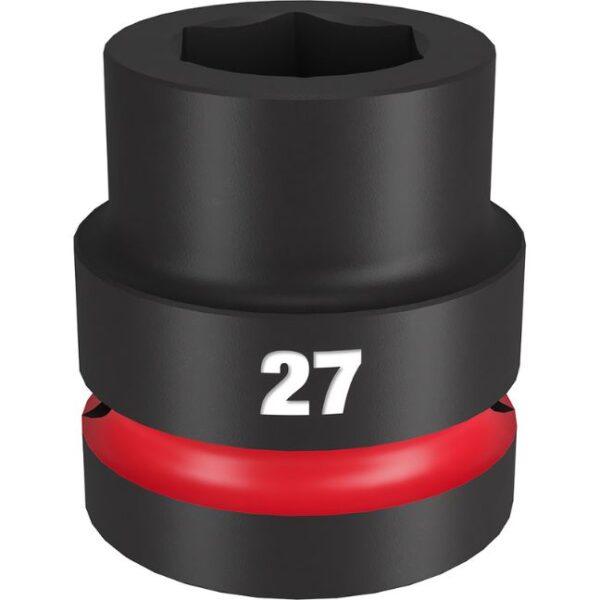 Milwaukee 49-66-6592 SHOCKWAVE Impact Duty 1" Drive 27MM Standard Metric 6-Point Socket Milwaukee 49-66-6592 SHOCKWAVE Impact Duty 1" Drive 27MM Standard Metric 6-Point Socket
