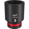 Milwaukee 49-66-6520 SHOCKWAVE Impact Duty 1" Drive 2" Standard SAE 6-Point Socket Milwaukee 49-66-6520 SHOCKWAVE Impact Duty 1" Drive 2" Standard SAE 6-Point Socket