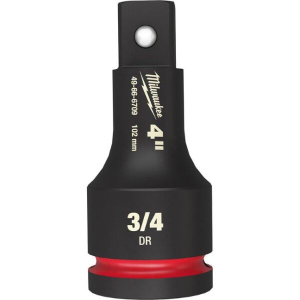 Milwaukee 49-66-6709 SHOCKWAVE Impact Duty 3/4"Drive 4" Extension Milwaukee 49-66-6709 SHOCKWAVE Impact Duty 3/4"Drive 4" Extension