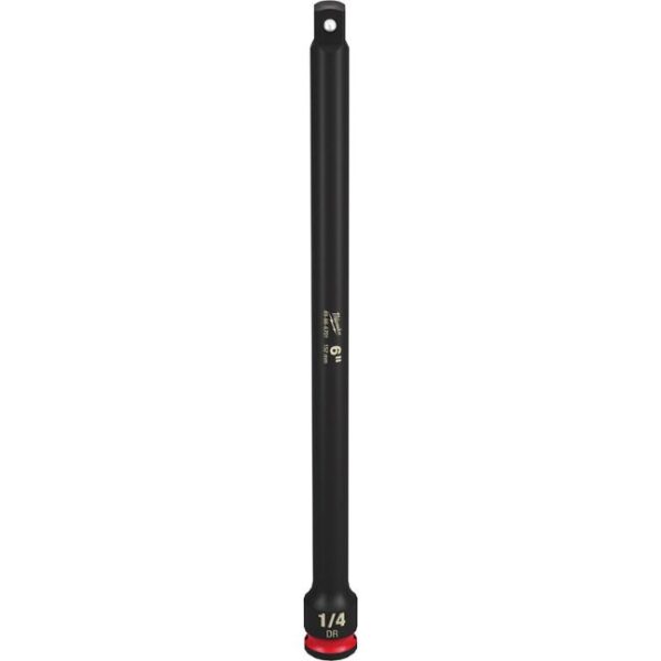 Milwaukee 49-66-6701 SHOCKWAVE Impact Duty 1/4"Drive 6" Extension Milwaukee 49-66-6701 SHOCKWAVE Impact Duty 1/4"Drive 6" Extension