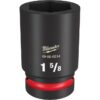 Milwaukee 49-66-6514 SHOCKWAVE Impact Duty 1" Drive 1-5/8" Standard SAE 6-Point Socket Milwaukee 49-66-6514 SHOCKWAVE Impact Duty 1" Drive 1-5/8" Standard SAE 6-Point Socket