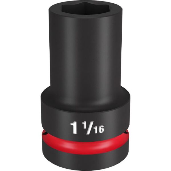 Milwaukee 49-66-6505 SHOCKWAVE Impact Duty 1" Drive 1-1/16" Standard SAE 6-Point Socket Milwaukee 49-66-6505 SHOCKWAVE Impact Duty 1" Drive 1-1/16" Standard SAE 6-Point Socket