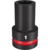 Milwaukee 49-66-6504 SHOCKWAVE Impact Duty 1" Drive 1" Standard SAE 6-Point Socket Milwaukee 49-66-6504 SHOCKWAVE Impact Duty 1" Drive 1" Standard SAE 6-Point Socket