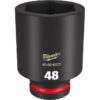 Milwaukee 49-66-6423 SHOCKWAVE Impact Duty 3/4" Drive 48MM Standard Metric 6-Point Socket Milwaukee 49-66-6423 SHOCKWAVE Impact Duty 3/4" Drive 48MM Standard Metric 6-Point Socket