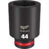 Milwaukee 49-66-6419 SHOCKWAVE Impact Duty 3/4" Drive 44MM Standard Metric 6-Point Socket Milwaukee 49-66-6419 SHOCKWAVE Impact Duty 3/4" Drive 44MM Standard Metric 6-Point Socket