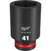 Milwaukee 49-66-6416 SHOCKWAVE Impact Duty 3/4" Drive 41MM Standard Metric 6-Point Socket Milwaukee 49-66-6416 SHOCKWAVE Impact Duty 3/4" Drive 41MM Standard Metric 6-Point Socket