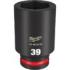 Milwaukee 49-66-6414 SHOCKWAVE Impact Duty 3/4" Drive 39MM Standard Metric 6-Point Socket Milwaukee 49-66-6414 SHOCKWAVE Impact Duty 3/4" Drive 39MM Standard Metric 6-Point Socket