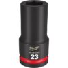 Milwaukee 49-66-6398 SHOCKWAVE Impact Duty 3/4" Drive 23MM Standard Metric 6-Point Socket Milwaukee 49-66-6398 SHOCKWAVE Impact Duty 3/4" Drive 23MM Standard Metric 6-Point Socket